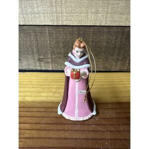 Grolier Disney Porcelain Treasures Ornament Belle In Box